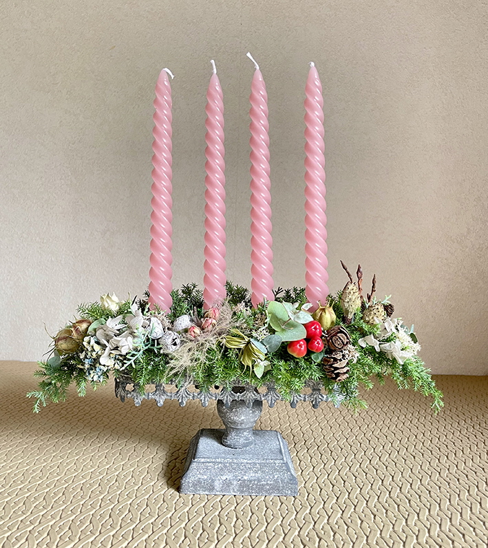 アドベントキャンドルをつくろう!